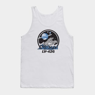 LV 426 Derelict Spacecraft Vacation Parody Tank Top